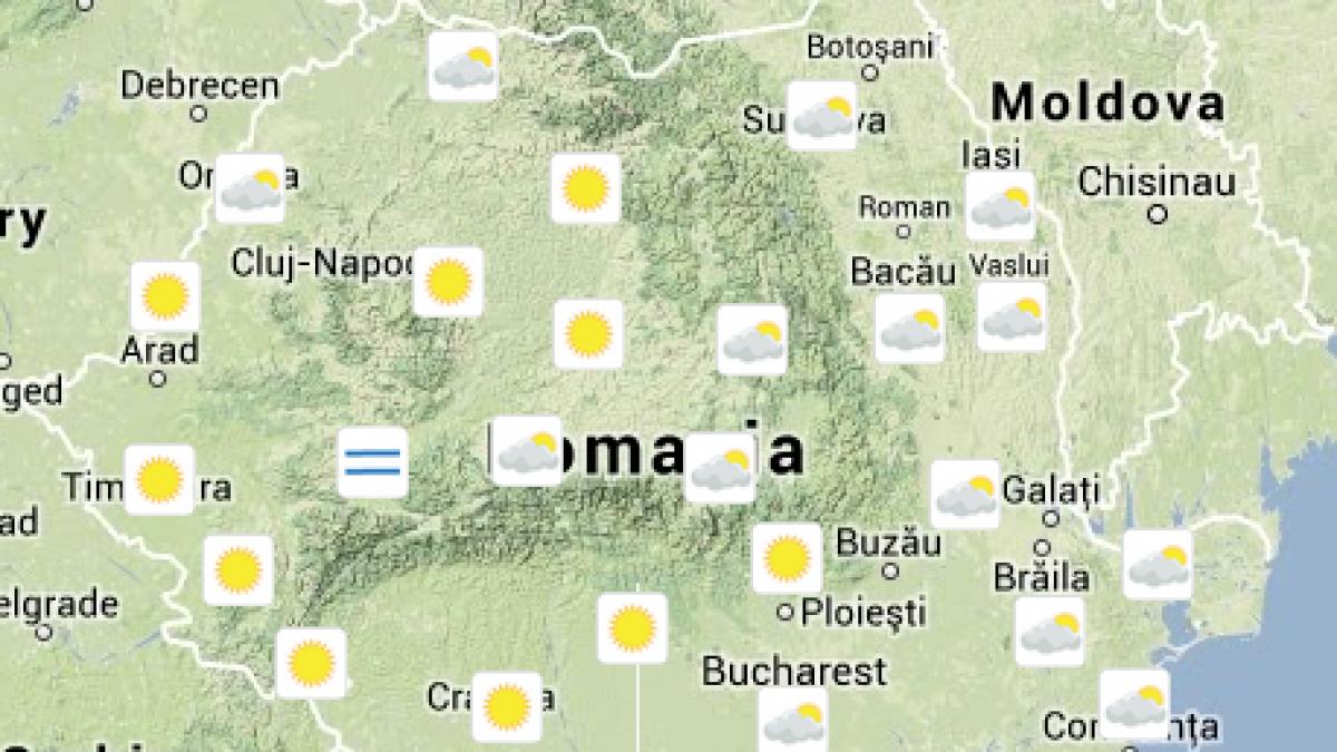  ALERTĂ ANM: Cod galben de vânt în mai multe judeţe