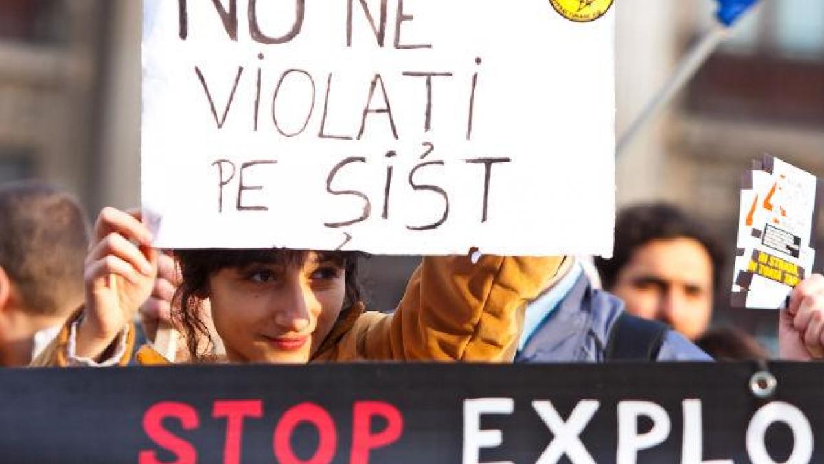 Noi proteste la Pungeşti, împotriva explorării gazelor de şist