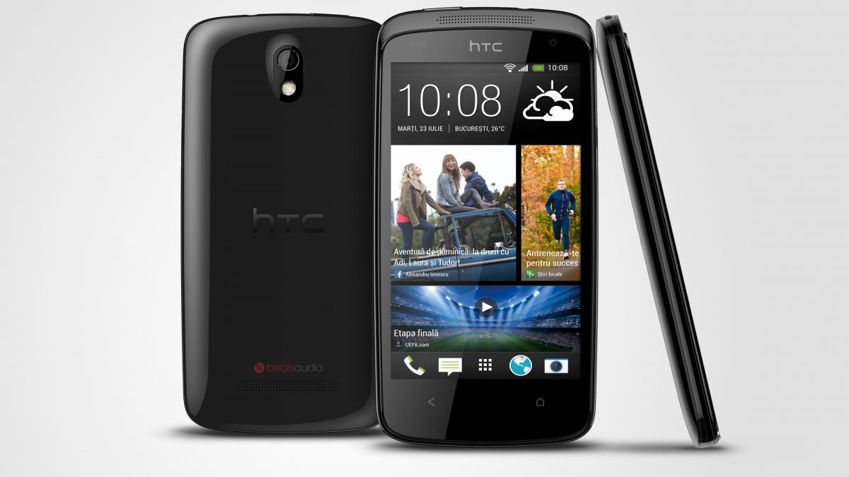  HTC Desire 500 Dual SIM, exclusiv la Cosmote
