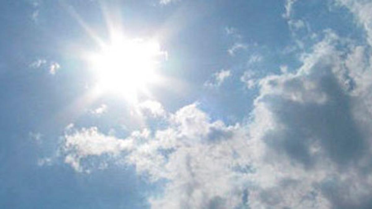 Maxime de 25 de grade Celsius în weekend. Vezi PROGNOZA METEO