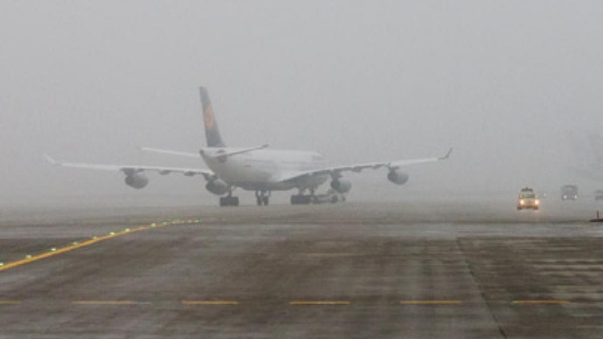 Cursă Lufthansa de la Munchen, ce urma să aterizeze la Sibiu, redirecţionată din cauza ceţii 