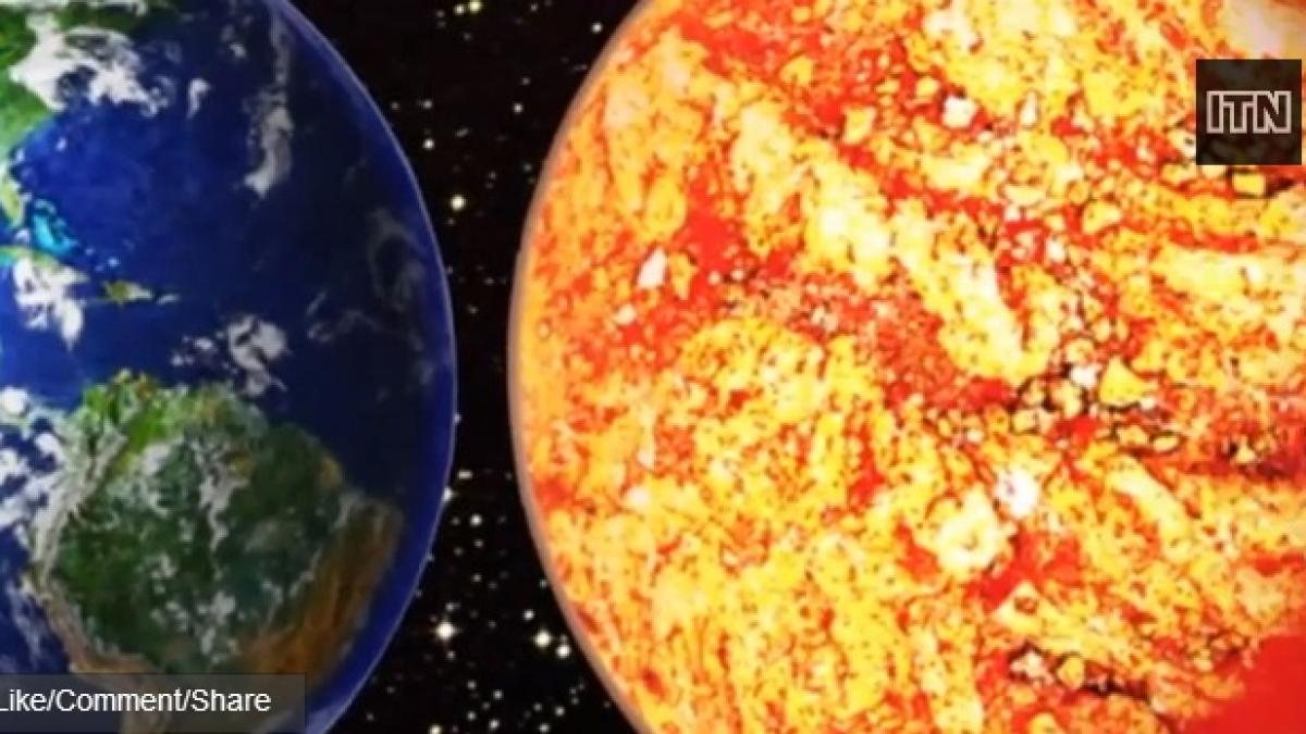 o planeta din lava descoperita la 400 de ani lumina fata de pamant video