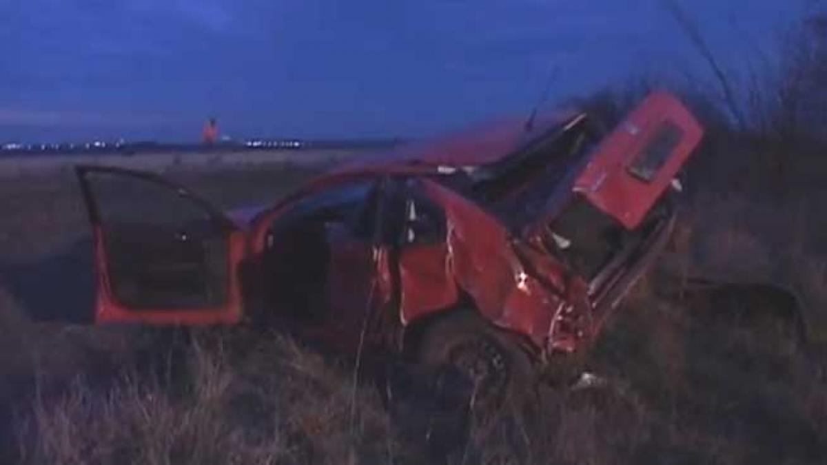 Nimeni nu a sunat la 112! Un român a rămas 24 de ore captiv în maşina după un accident (VIDEO)