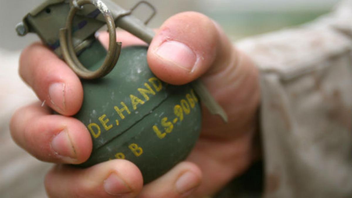 Grenadă militară descoperită în cel mai mare parc din Brăila