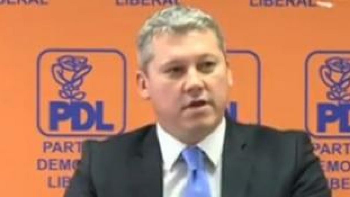 Cătălin Predoiu a câştigat alegerile din PDL pentru desemnarea candidatului la preşedinţie şi în Regiunea Centru