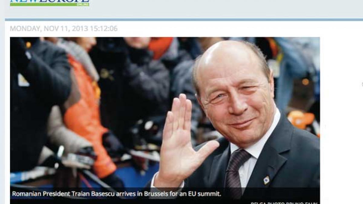 New Europe: “Băsescu, ultimul autocrat al Europei”. “Doar un tiran poate sfida în mod deschis voinţa poporului şi să se întoarcă la post”