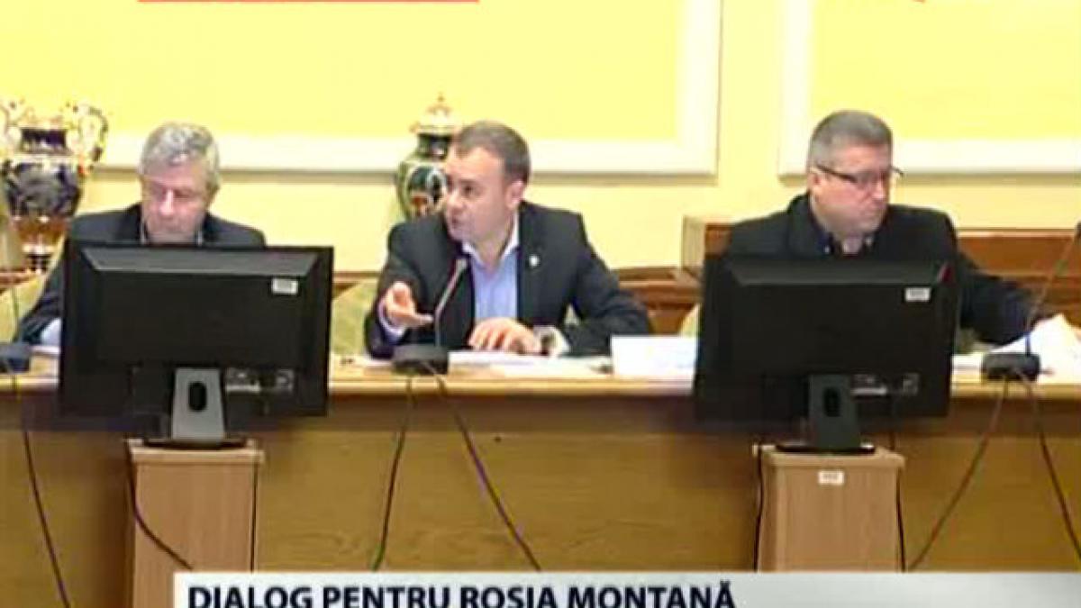 Proiectul guvernamental pentru Roşia Montană, respins de comisia parlamentară specială 
