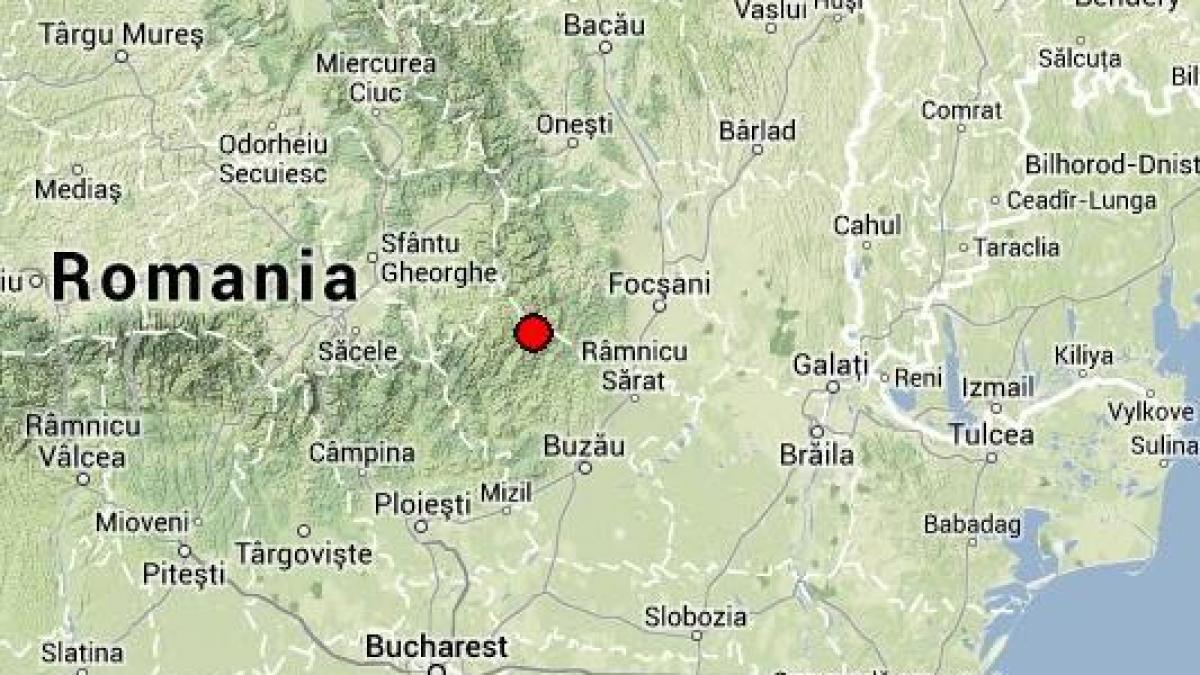 CUTREMUR în Vrancea. Seismul s-a produs la o adâncime de 147 de kilometri