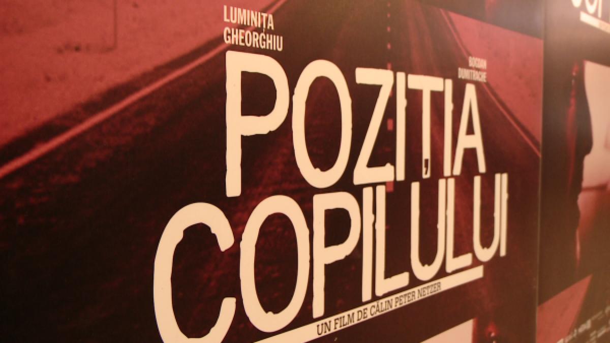 "Poziţia copilului", premiat la Festivalul Internaţional de Film de la Stockholm