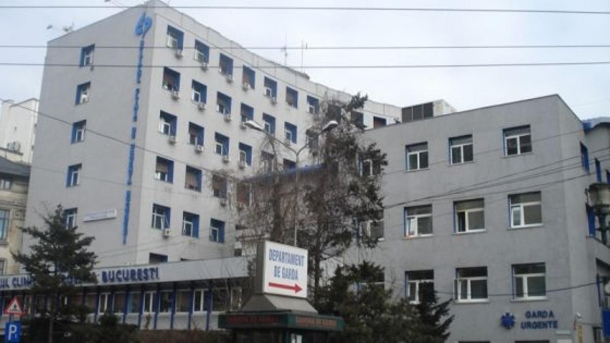 INCENDIU la Spitalul Floreasca din Capitală. Focul a fost provocat de un scurtcircuit la reţeaua electrică