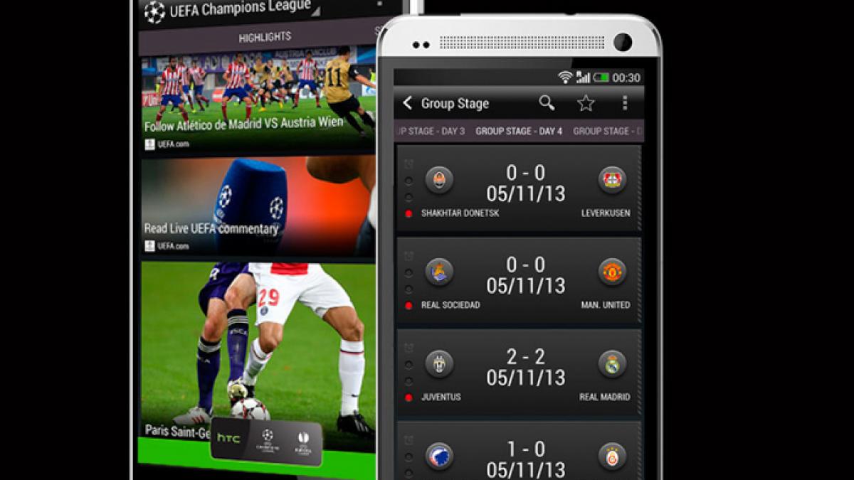 Champions League şi Europa League pe telefonul mobil