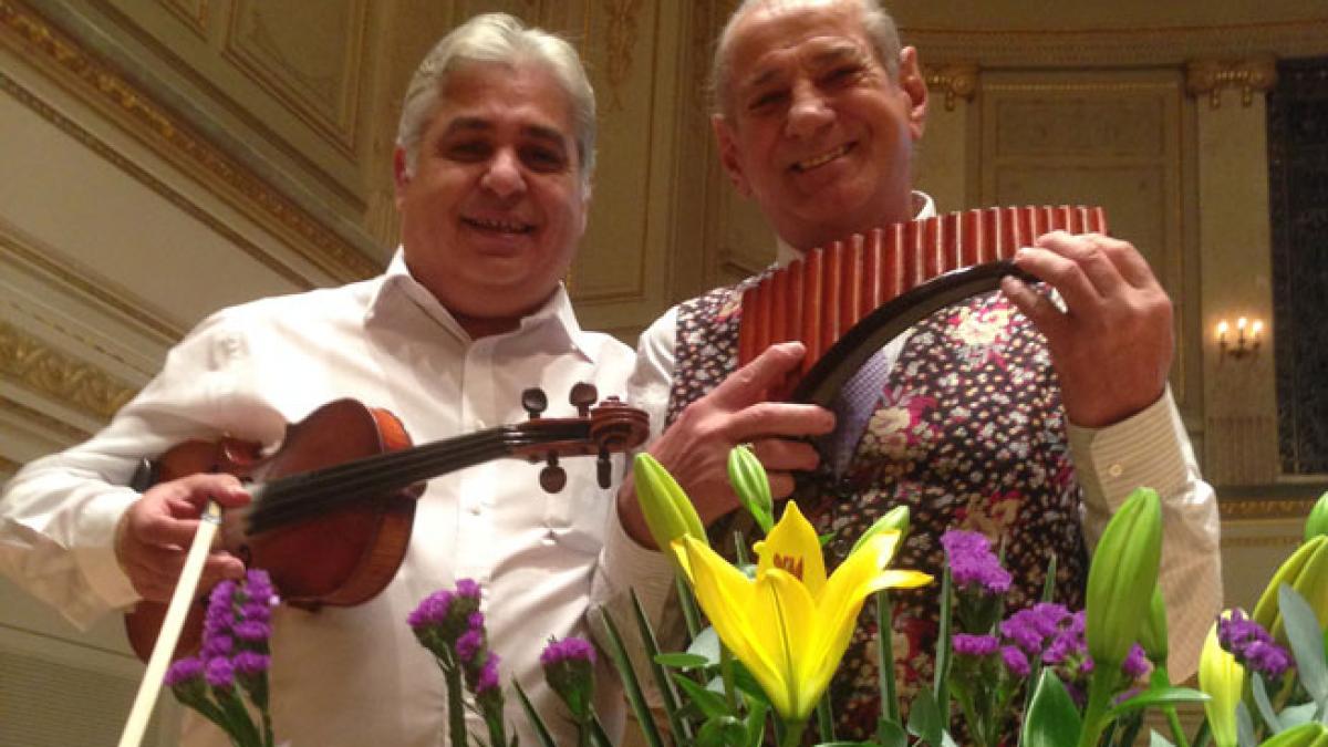 Gheorghe Zamfir, concerte în Elveţia şI Germania