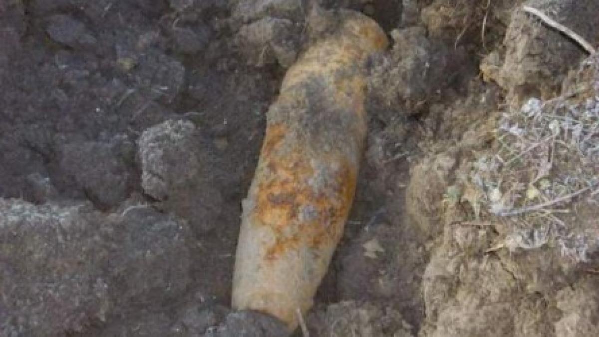 Proiectil exploziv din Al Doilea Război Mondial, găsit în zona Politehnicii