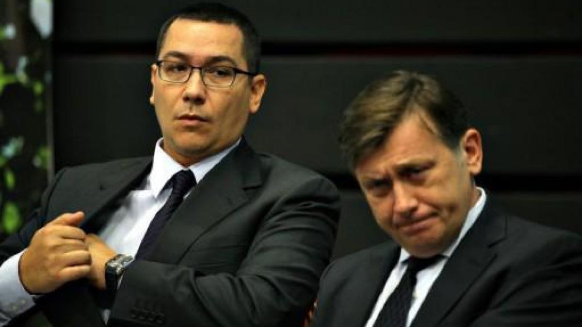 Ponta şi Antonescu nu merg la recepţia oferită de Traian Băsescu, de Ziua Naţională