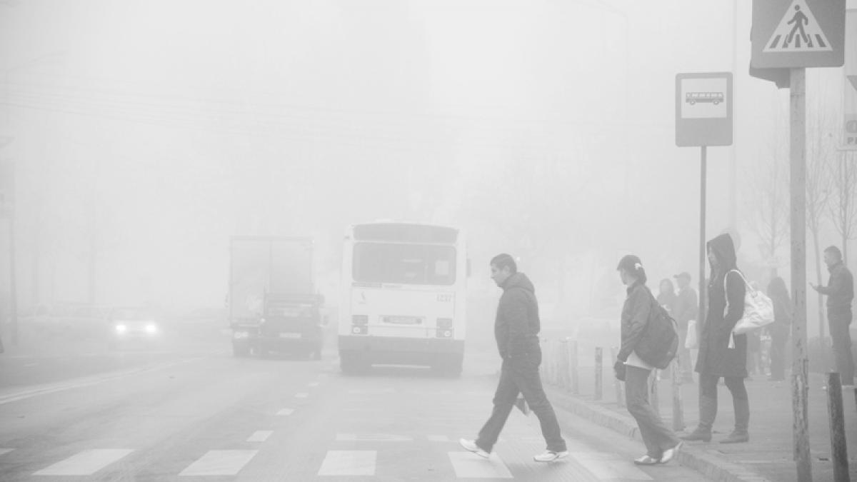 COD GALBEN de ceaţă în 13 judeţe din ţară. Ce zone sunt afectate
