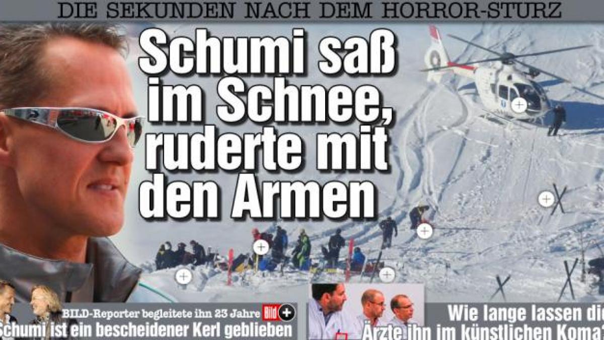 Veşti de ultimă oră despre Schumacher. Cotidianul Bild spune că marele campion nu mai este în pericol de moarte!