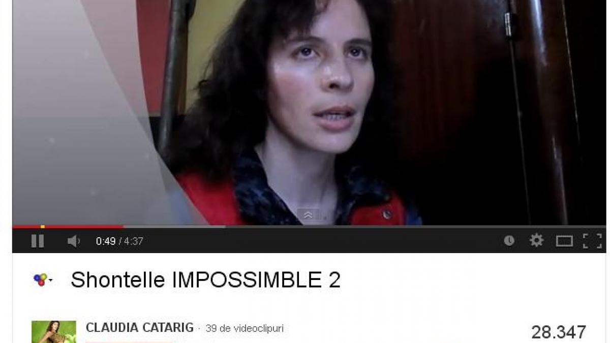 vocea care te va bantui shontelle facuta praf de o romanca video