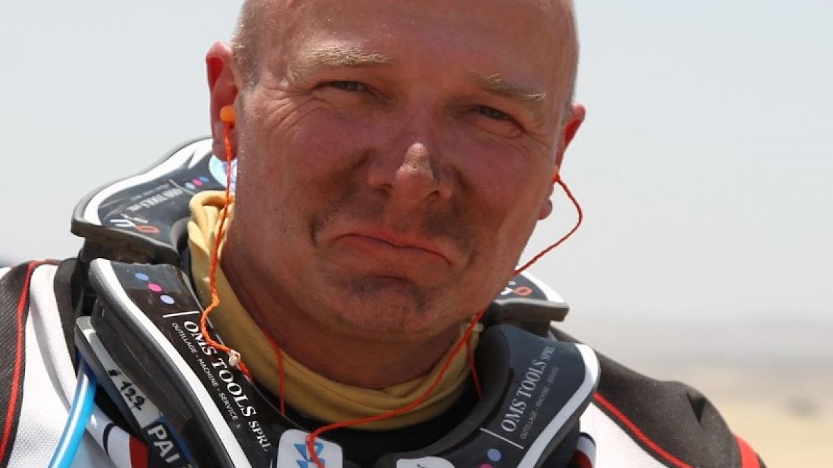 deces ciudat la raliul dakar motociclistul belgian eric palante gasit mort pe traseu video