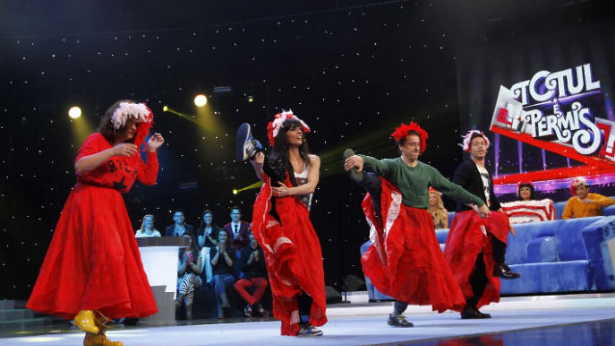 French Cancan, cu Pepe şi Jorge, la "Totul e permis"