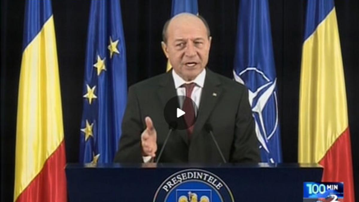 Băsescu, reacţie agresivă faţă de postul Antena 3