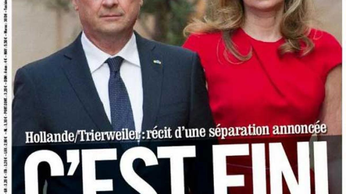 Palatul Elysee anunţă că preşedintele Hollande a vizitat-o la spital pe Valerie Trierweiler
