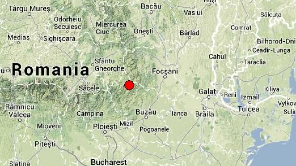Un nou cutremur a zguduit Vrancea, în această dimineaţă. Seismul s-a produs la 125 de kilometri adâncime