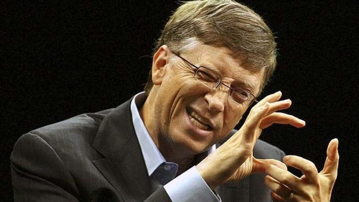Află ce îl face fericit pe Bill Gates! Nu, nu banii!