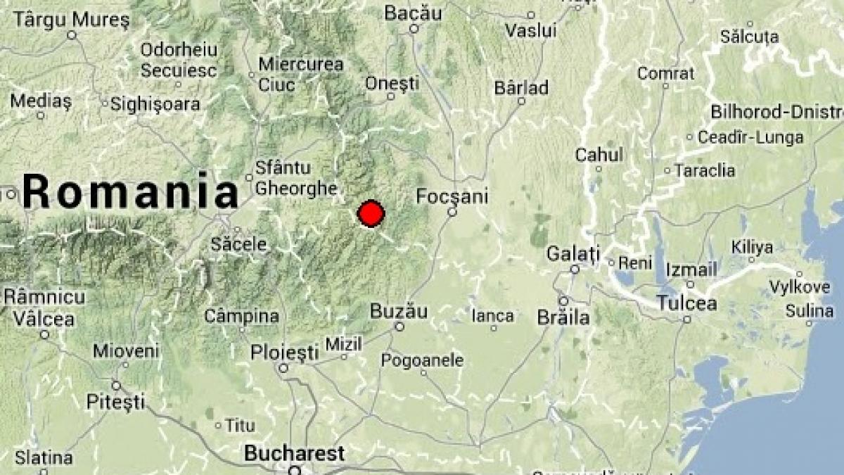 Un nou CUTREMUR a zguduit Vrancea în această dimineață. Seismul s-a produs la o adâncime de 85 de kilometri