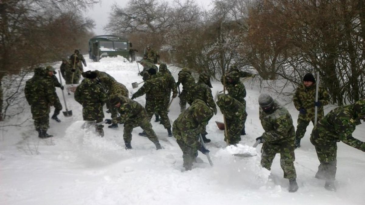 MApN a suplimentat efectivele de militari pentru județele unde s-a instituit stare de alertă