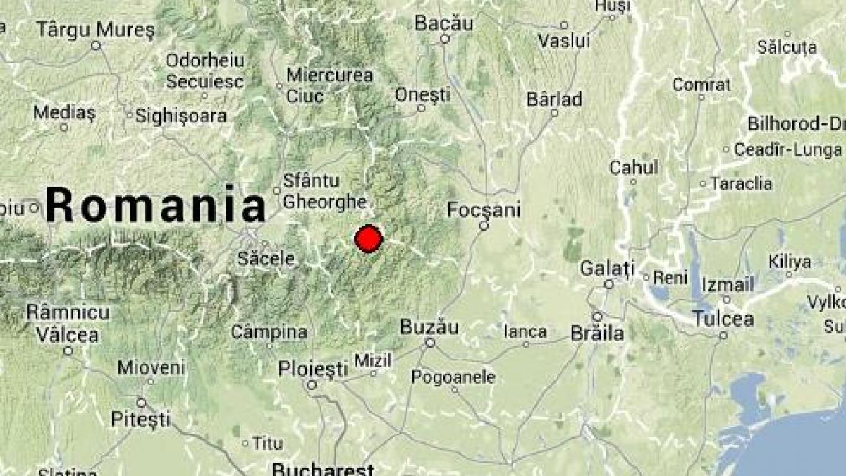 CUTREMURE în Vrancea, în această dimineaţă. Seismele s-au produs la o adâncime de 100 de kilometri