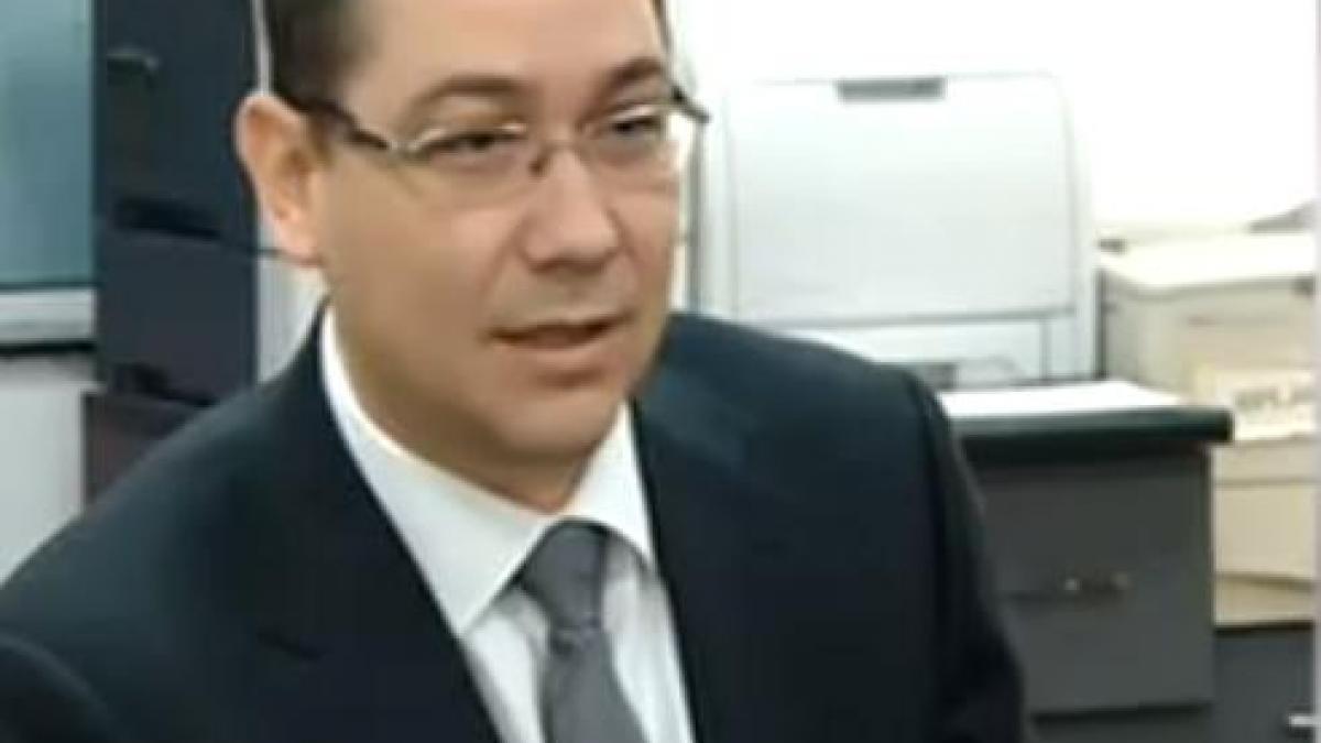 Victor Ponta, la ANM: Să spunem pentru toată lumea: Astăzi este rău!
