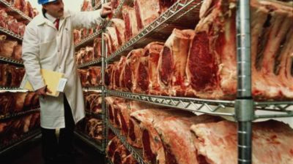 Producția de carne a României s-a majorat anul trecut