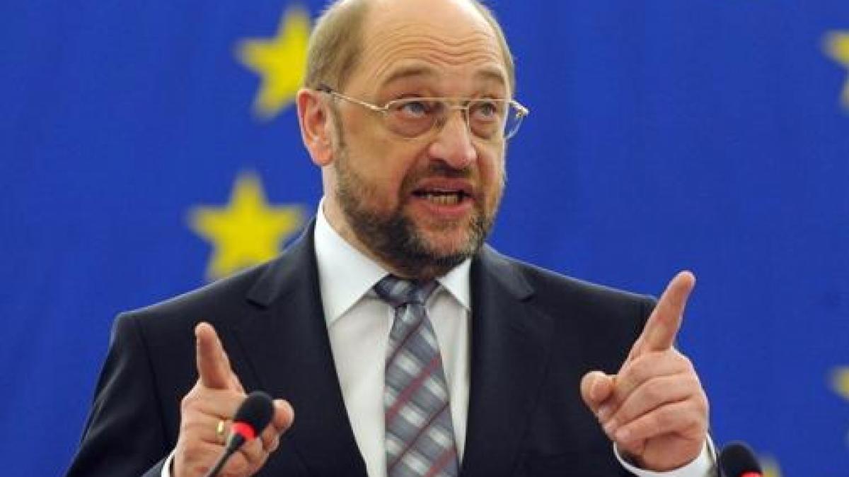 Incident în Parlamentul israelian în timp ce vorbea Martin Schulz, preşedintele Parlamentului European