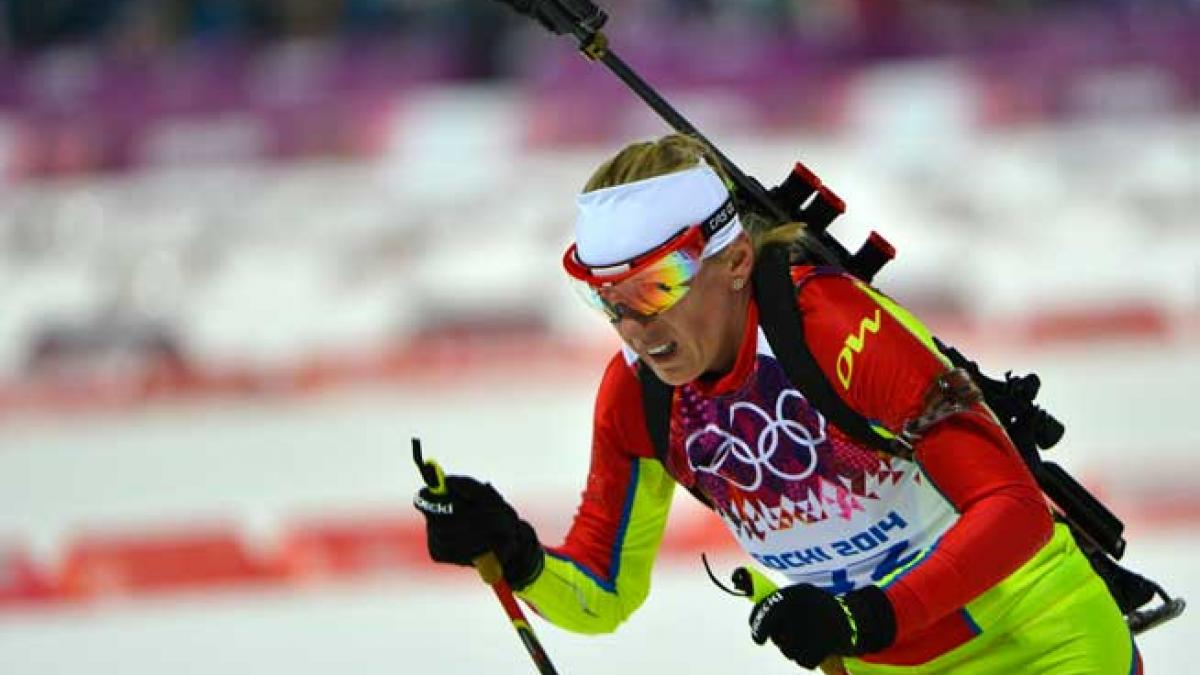 Eva Tofalvi trebuie clonată! Cea mai bună biatlonistă din istoria României a participat la ultima sa cursă olimpică