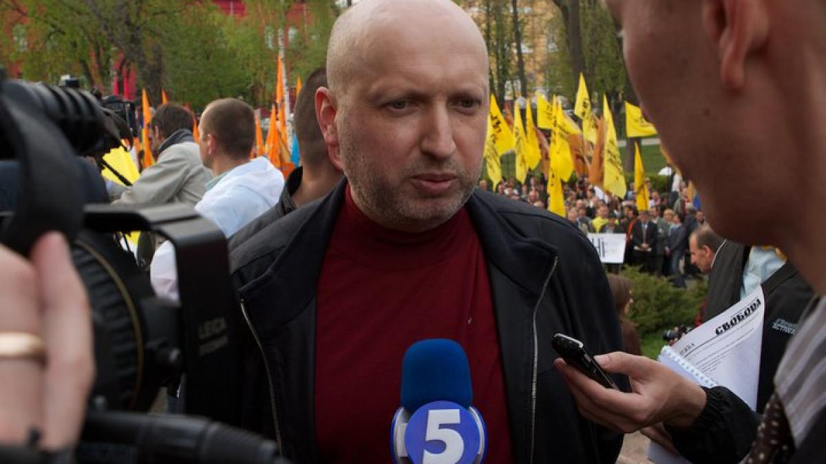 Olexandr Turcinov a fost numit PREŞEDINTELE INTERIMAR al Ucrainei