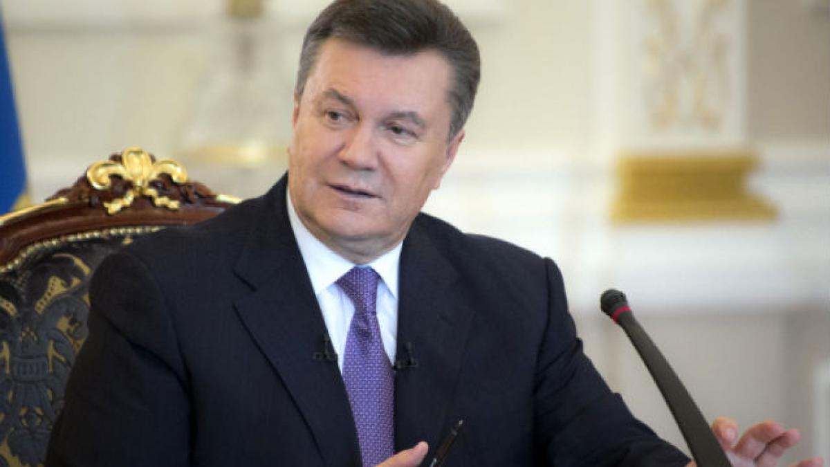 A fost emis mandat de arestare pentru Ianukovici. De ce este acuzat şeful statului
