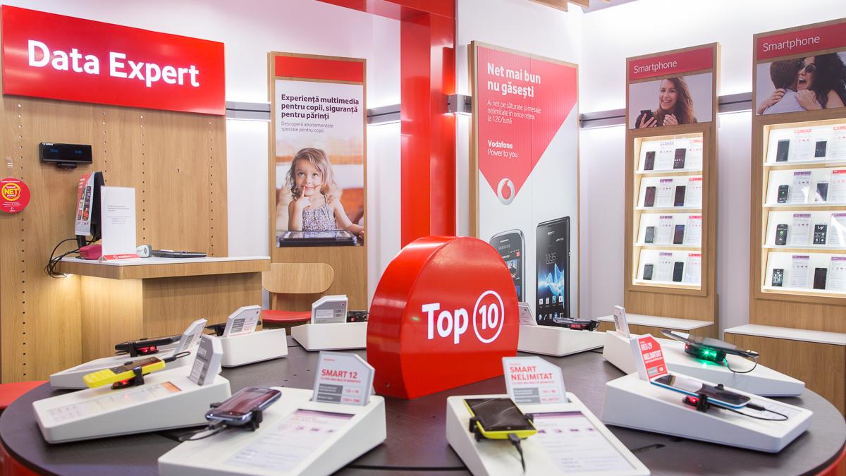  Noua miză pentru magazinele Vodafone în franciză