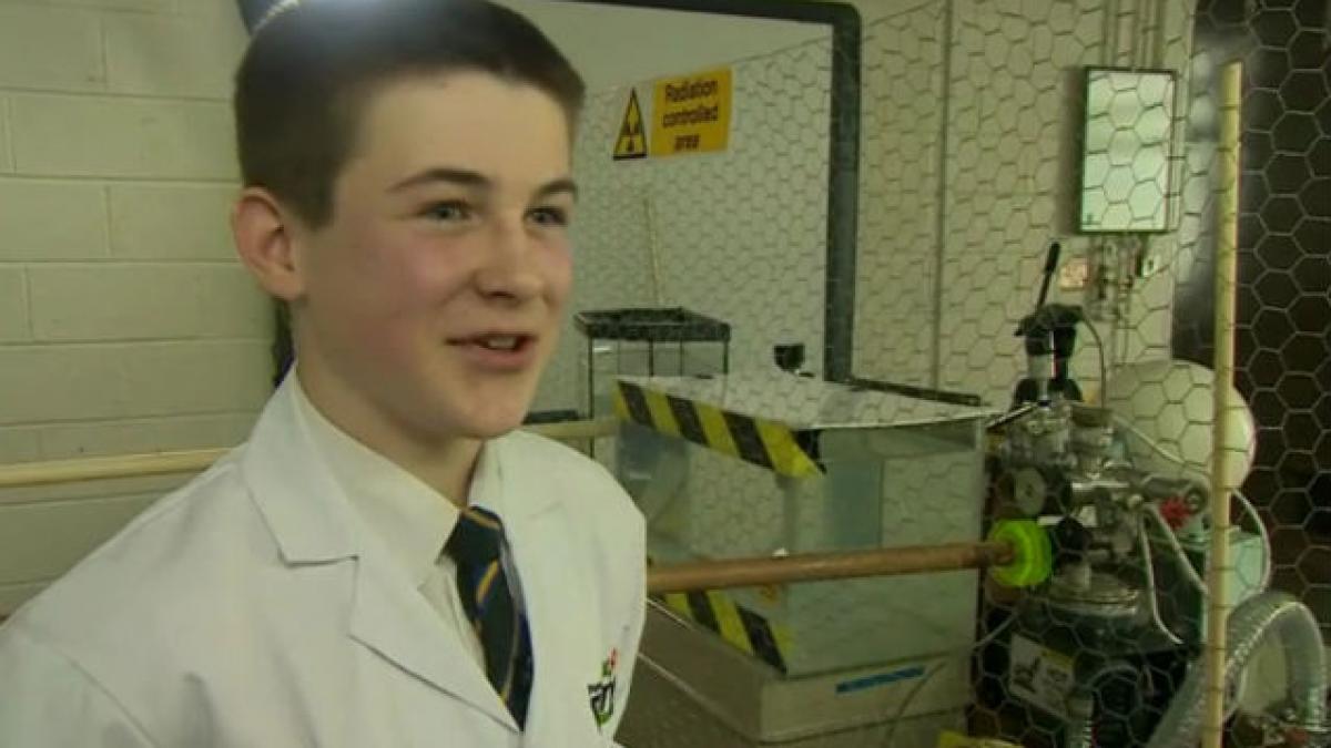 Un elev de 13 ani a realizat fuziune nucleară în laboratorul şcolii