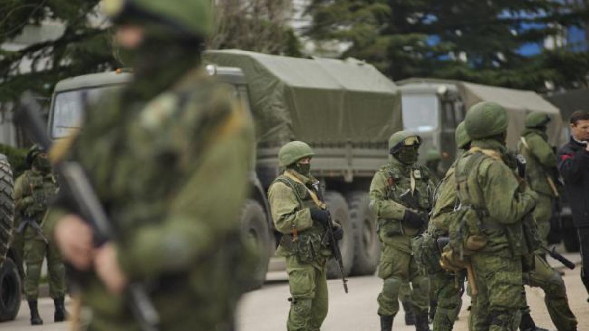  Bază ucraineană din Crimeea, atacată de un grup pro-rus