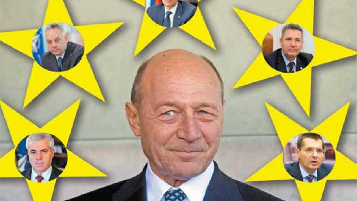Armata de generali a lui Traian Băsescu 