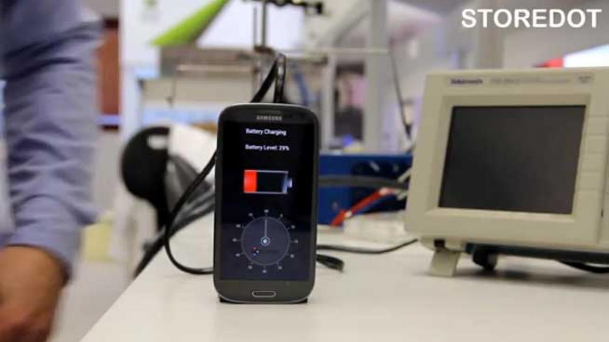 Bateria telefonului, încărcată în numai 30 de secunde! Un rezultat al cercetării maladiei Alzheimer