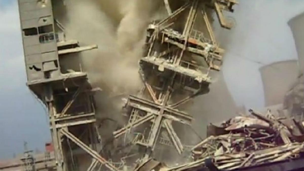 Detonări la Furnalul nr.6 de la ArcelorMittal Galaţi
