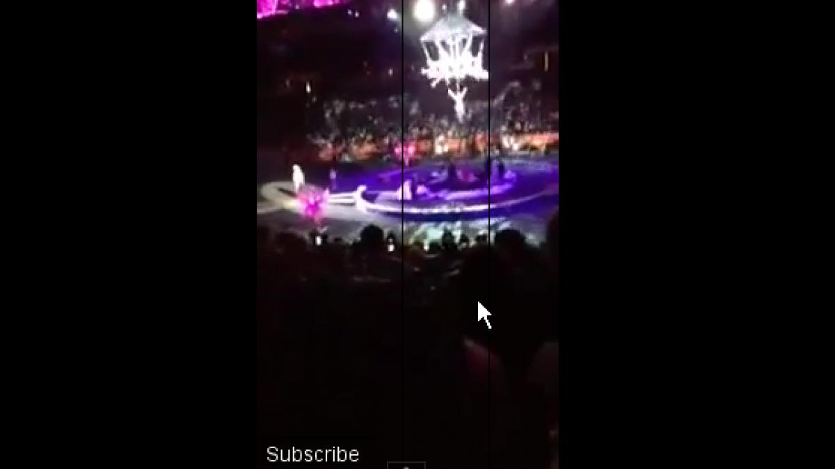 Nouă acrobaţi răniţi după prăbuşirea unei platforme într-un spectacol de circ (VIDEO)