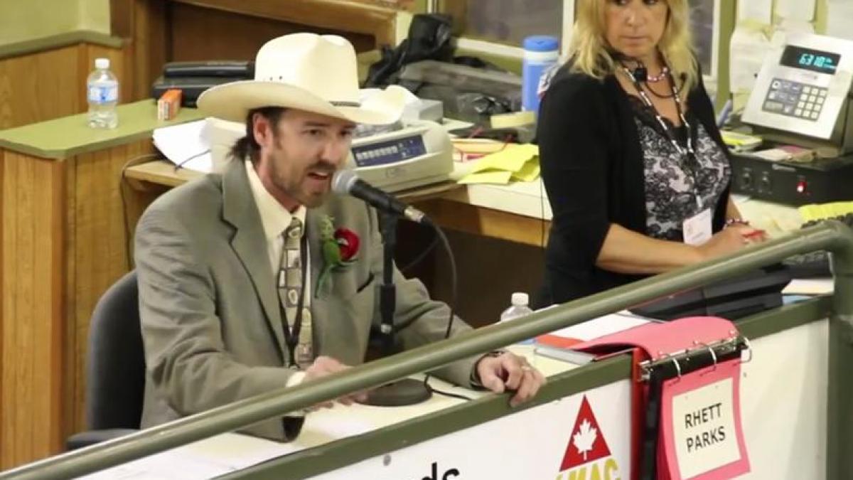 SENZAŢIE PE INTERNET! Un licitator de bovine a ULUIT Canada cu talentul său (VIDEO)