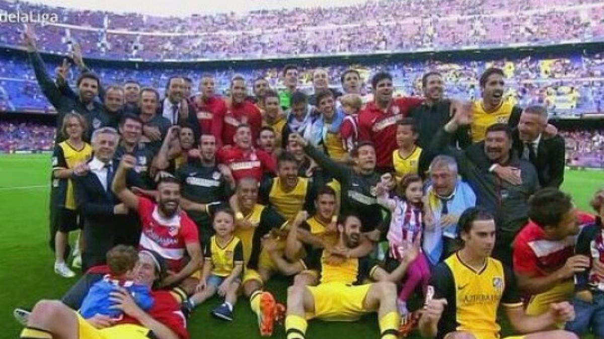 Atletico Madrid a devenit campioana Spaniei, după un meci de infarct cu FC Barcelona