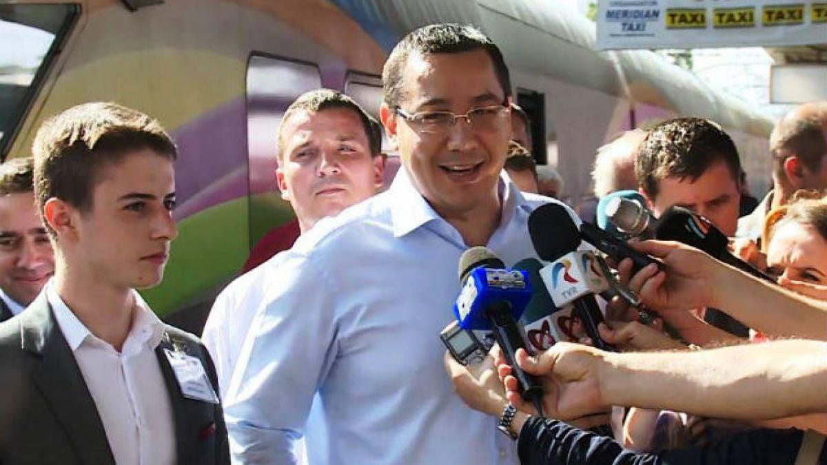 Ponta: Udrea a trimis nişte interlopi să mă huiduie