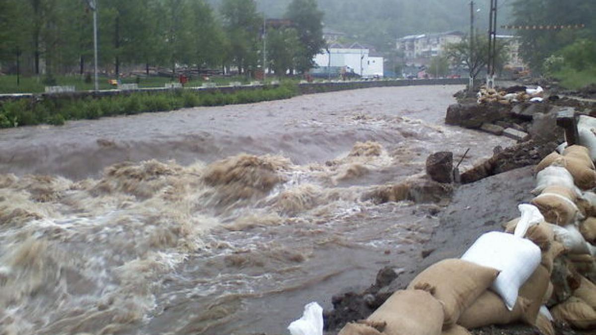 COD GALBEN de inundaţii pe râuri din judeţele Timiş, Bihor, Alba şi Cluj 