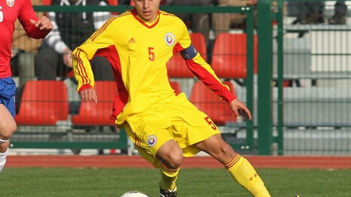 Cristian Manea, cel mai tânăr jucător care a evoluat în istoria echipei naţionale de fotbal a României