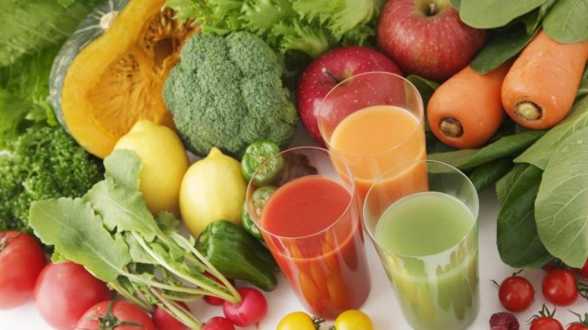 Dieta cu crudități și sucuri