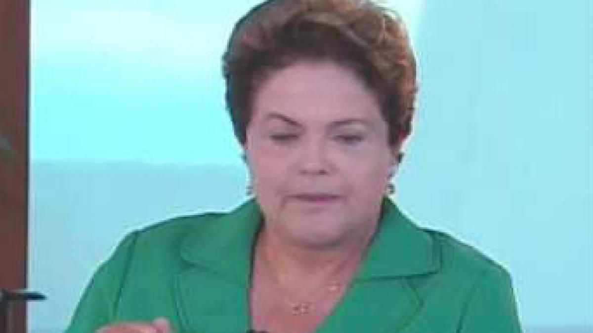 Dilma Rousseff, oficial candidată pentru un al doilea mandat prezidenţial în Brazilia